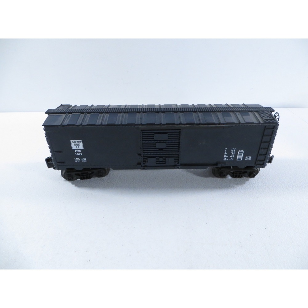 Lionel O Gauge‎ #1029 Hoboken Shore R.R. Dark Blue Box Car